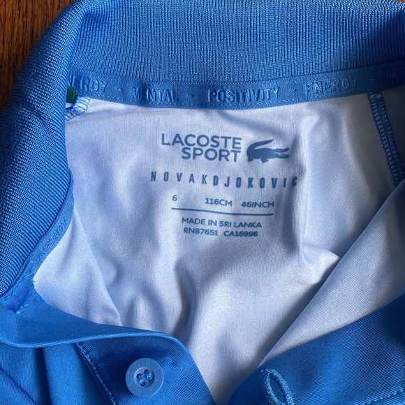 Lacoste boys sports polo - Picture 5 of 5